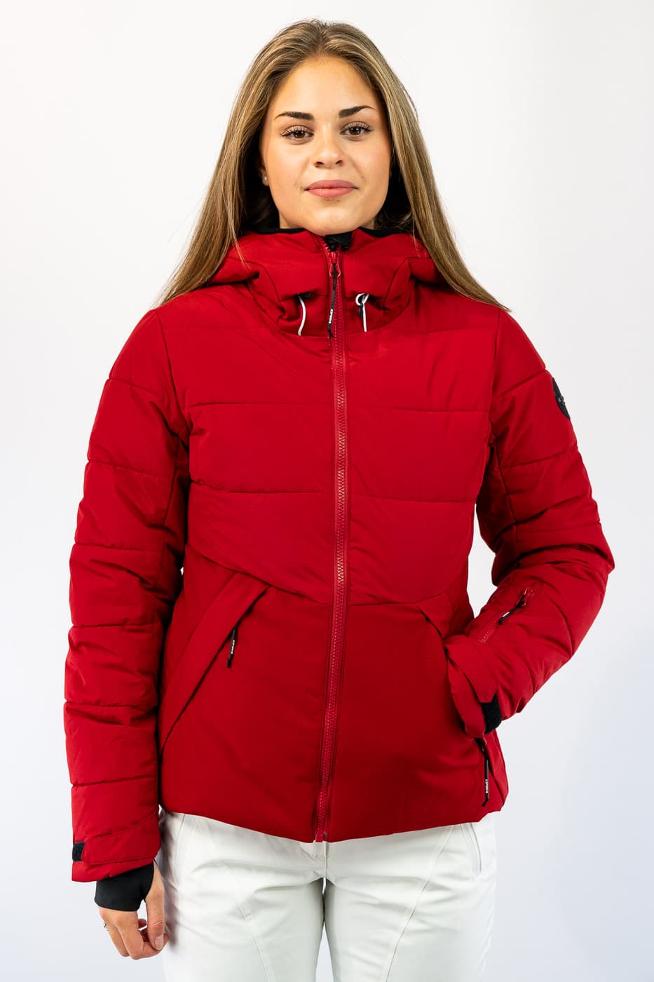 Ice Peak Eden Ski Jas Dames Bordeaux 3xl/46