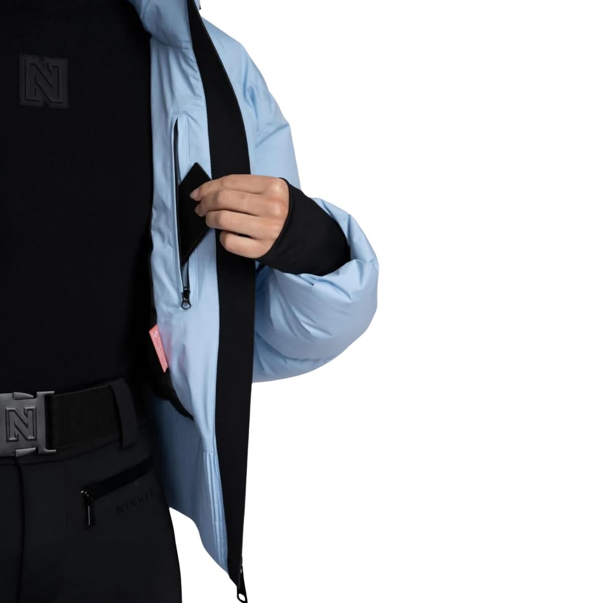 Nikkie Sportswear Geneva Ski Jas Dames Blauw Xl/42 thumbnail 2