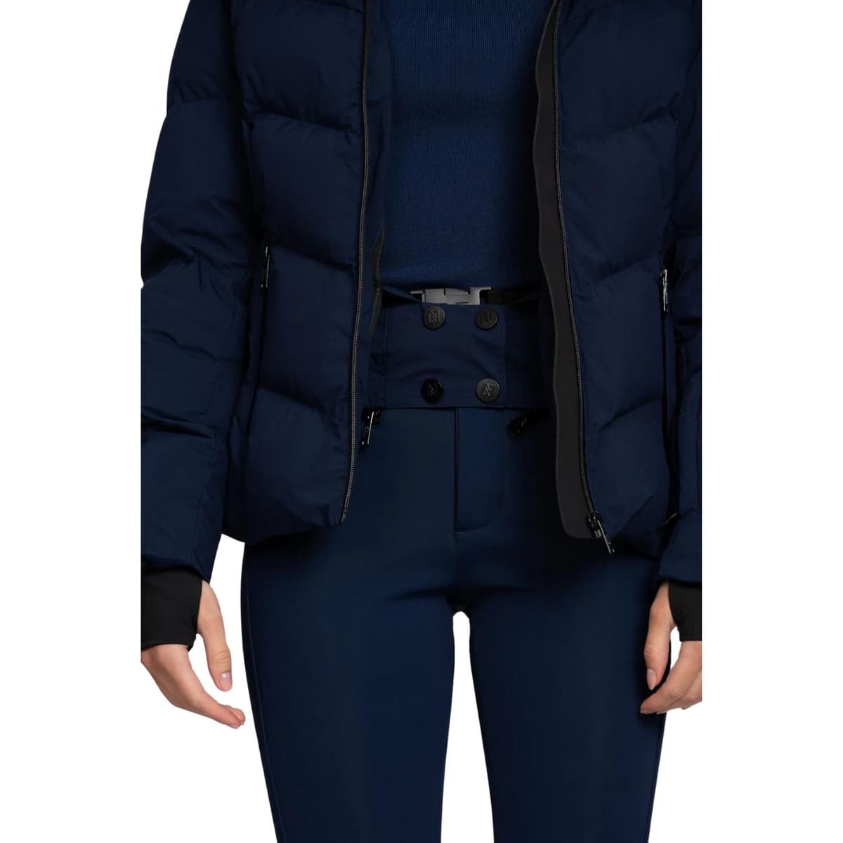 Nikkie Sportswear Girona Ski Jas Dames Donkerblauw Xs/34 thumbnail 2