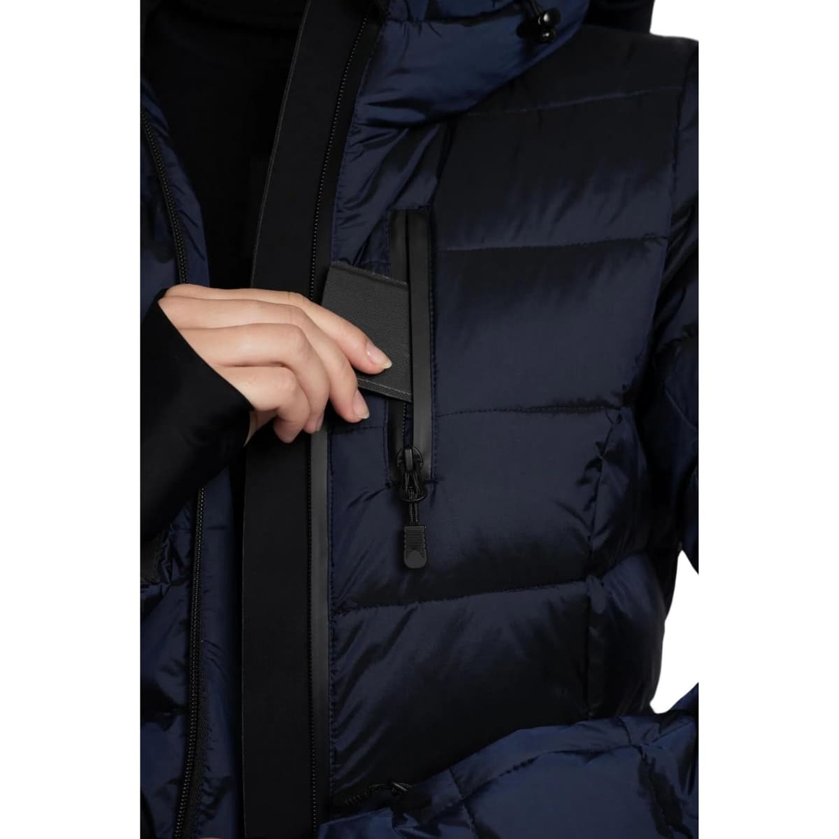 Nikkie Sportswear Goya Ski Jas Dames Donkerblauw 2xl/44 thumbnail 2