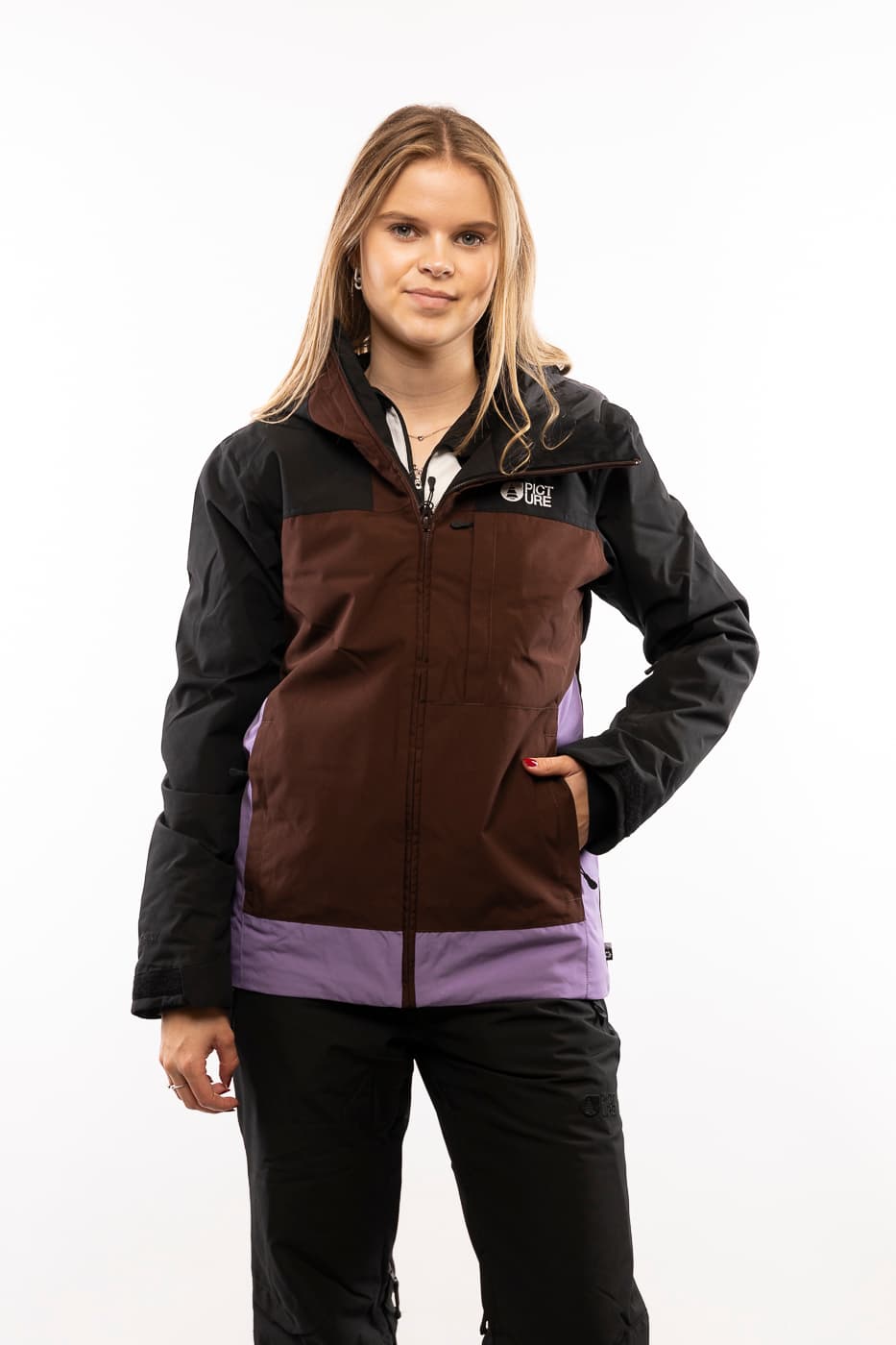 Picture Seakrest Ski Jas Dames Zwart Xs/34 thumbnail 6