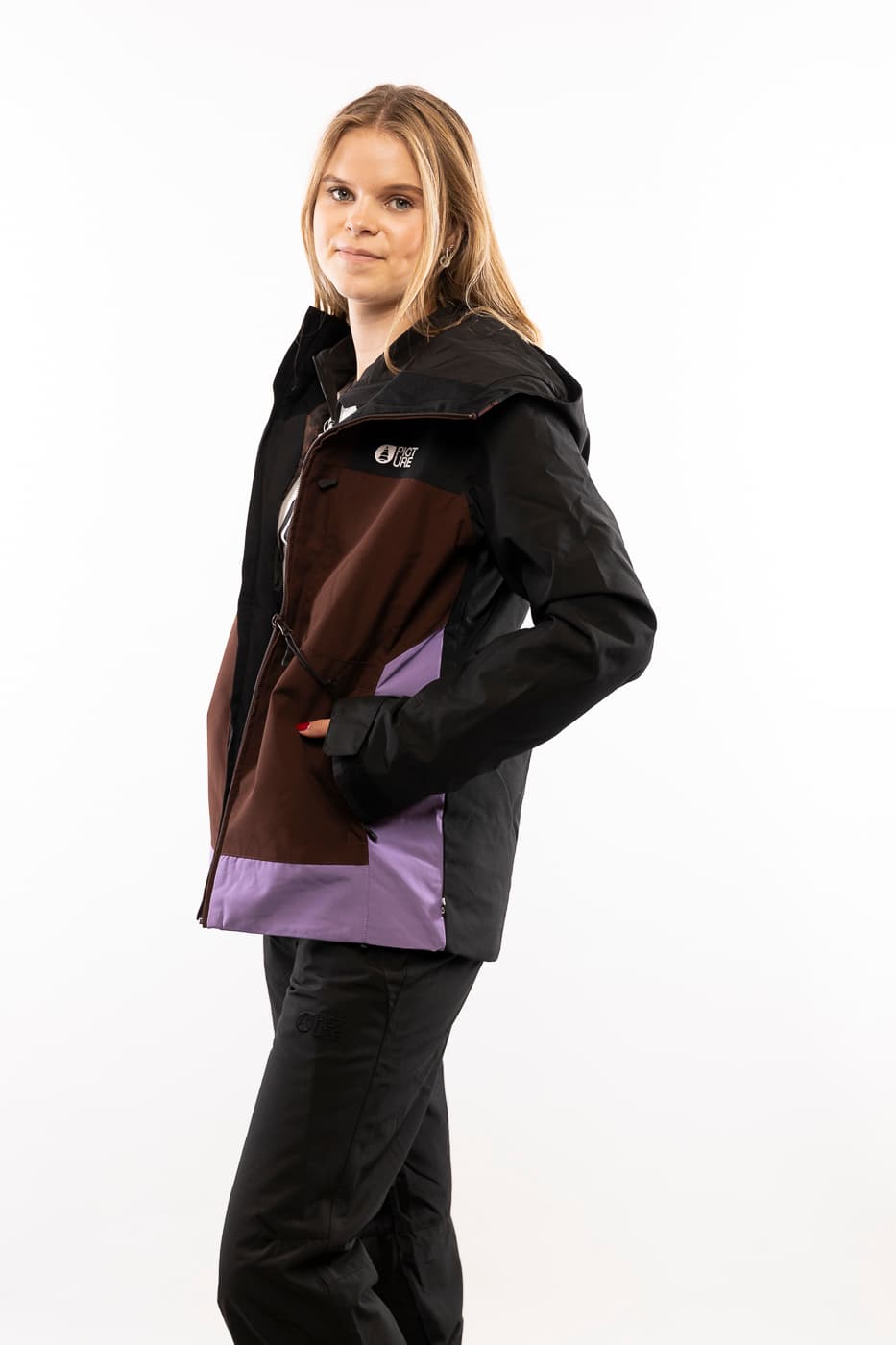 Picture Seakrest Ski Jas Dames Zwart Xs/34 thumbnail 3