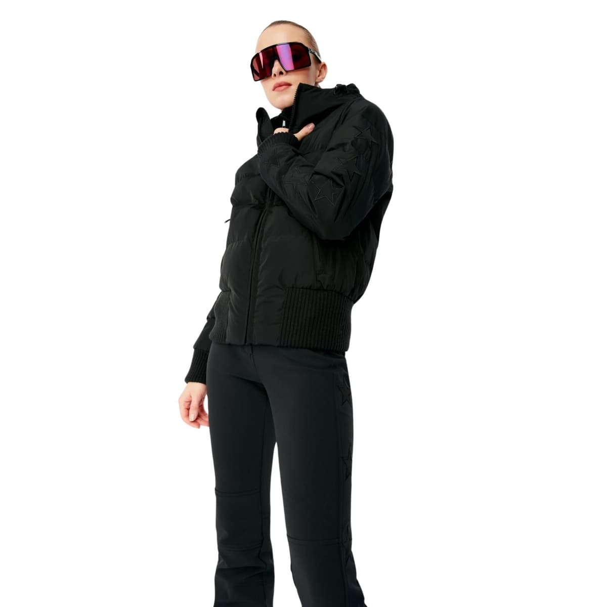 Airforce Taos Ski Jas Dames Zwart L/40 thumbnail 3