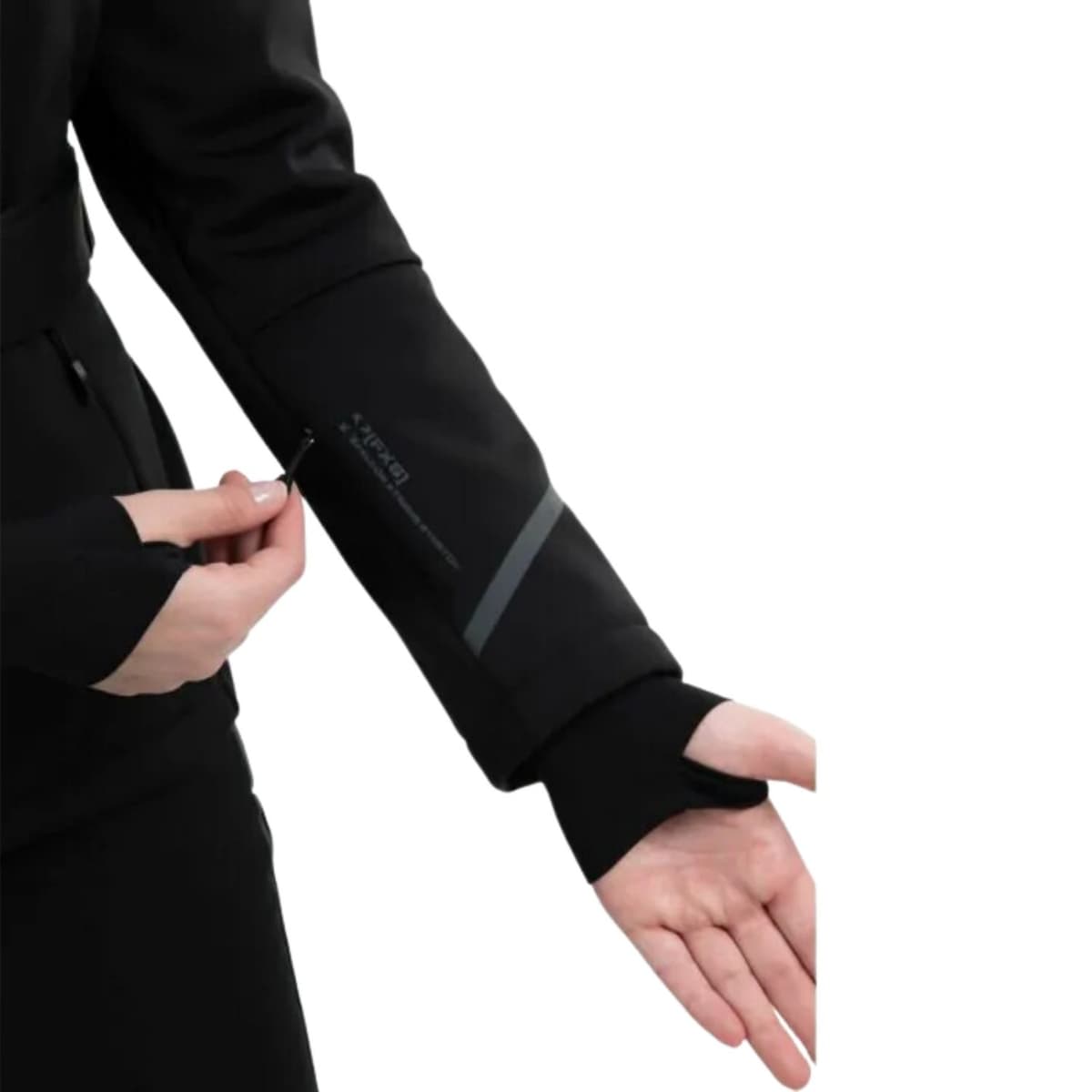 Falcon Rhoda Ski Jas Dames Zwart 2xl/44 thumbnail 3