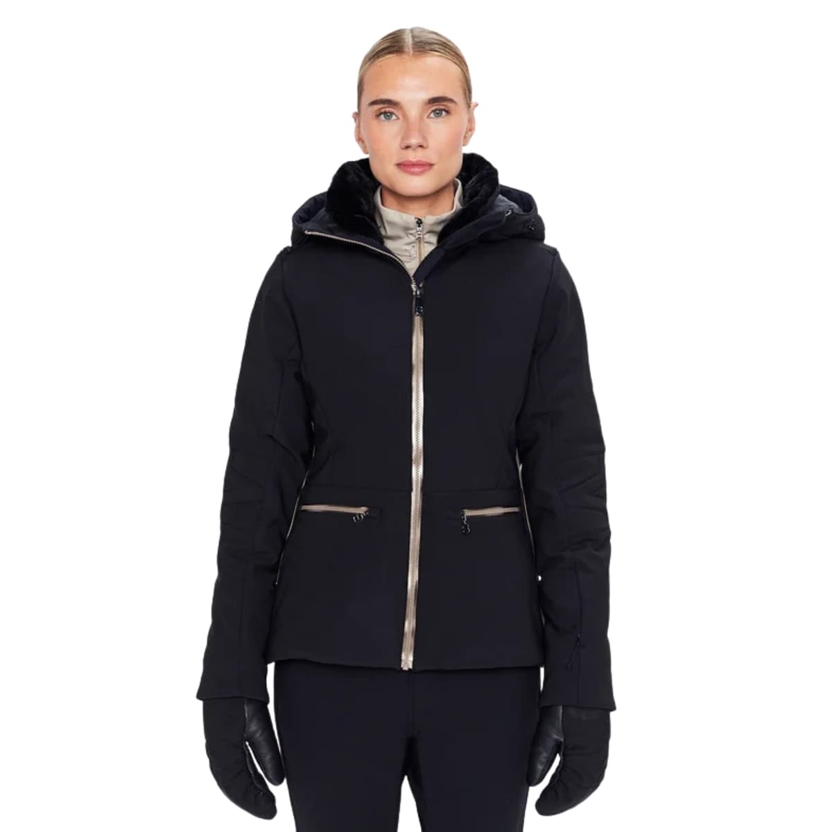 Altitude 8848 Vienna Ski Jas Dames Zwart M/38 thumbnail 5