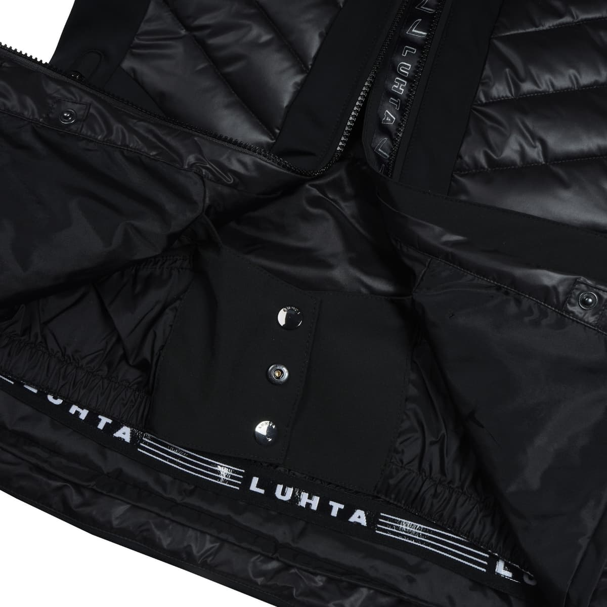 Luhta Mallatunturit Ski Jas Dames Zwart 3xl/46 thumbnail 2