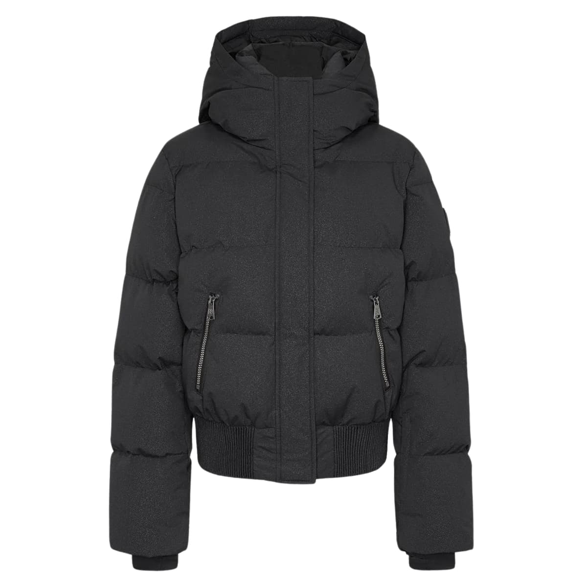 Nikkie Sportswear Numa Glitter Ski Jas Dames Zwart L/40