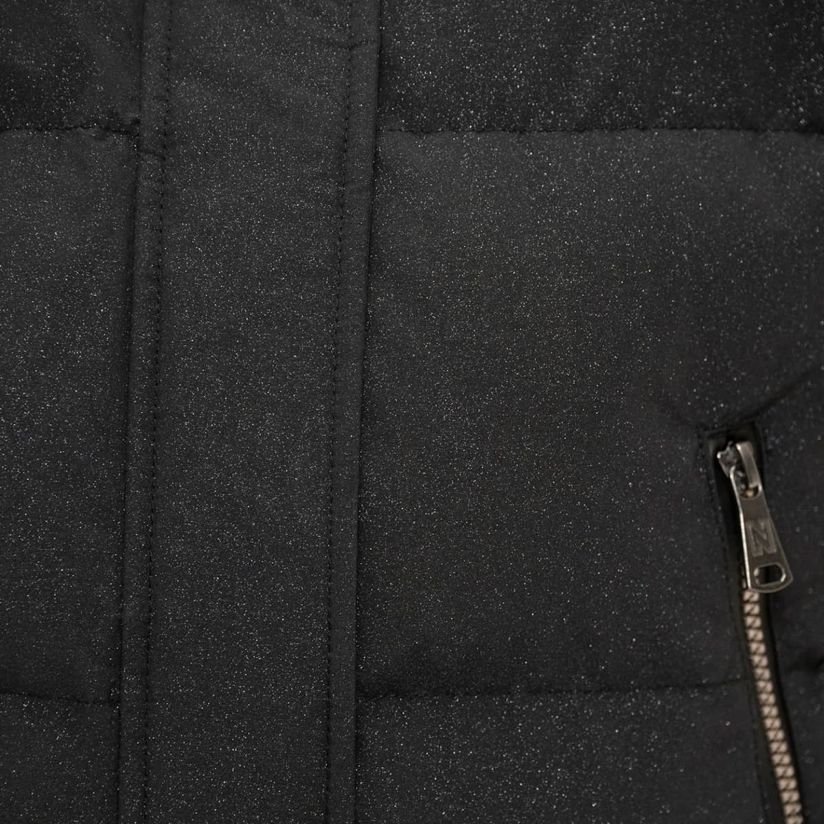 Nikkie Sportswear Numa Glitter Ski Jas Dames Zwart Xs/34 thumbnail 4