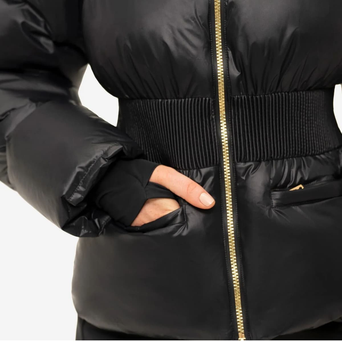 Nikkie Sportswear Nafferton Ski Jas Dames Zwart L/40 thumbnail 5