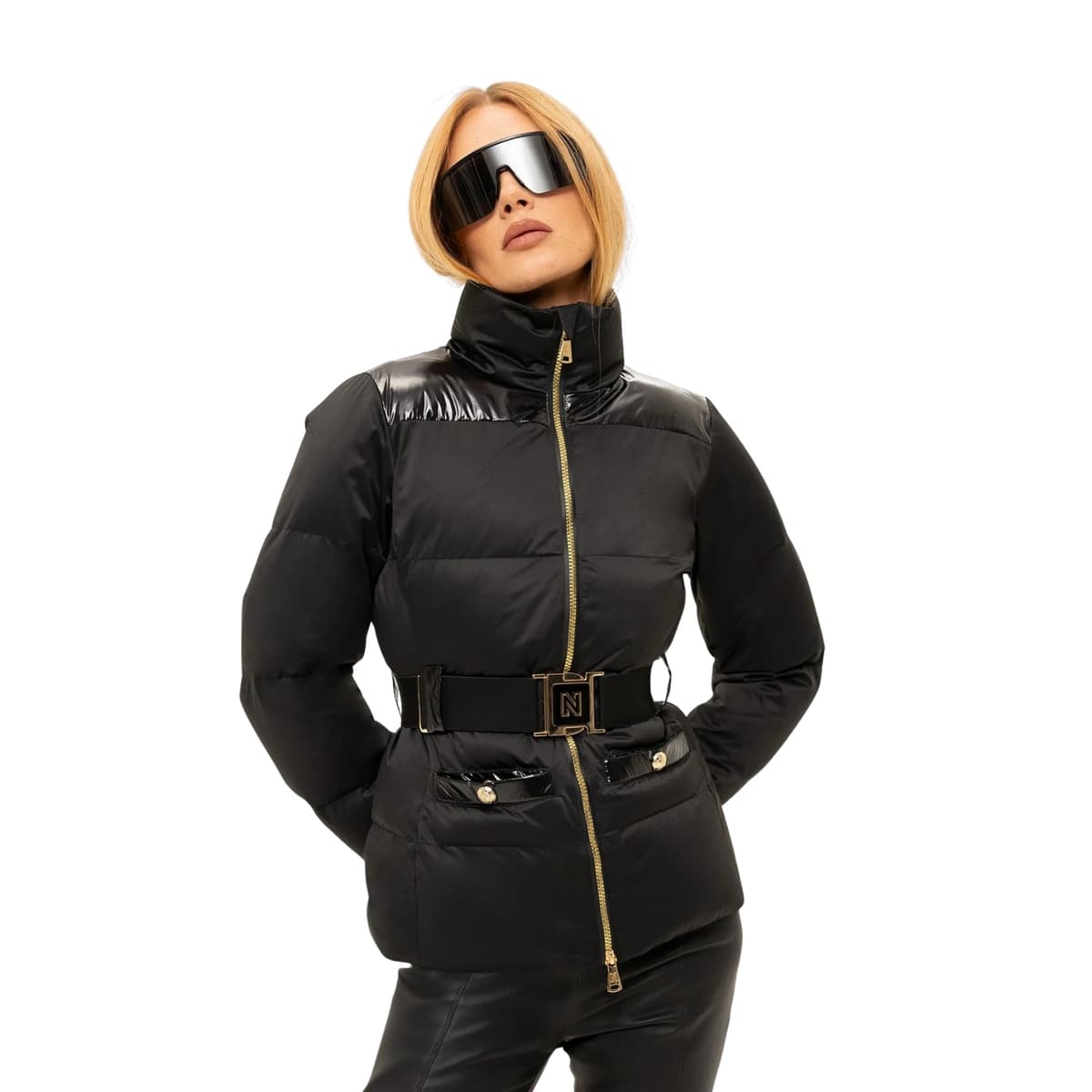 Nikkie Sportswear North Lacq Ski Jas Dames Zwart S/36 thumbnail 6