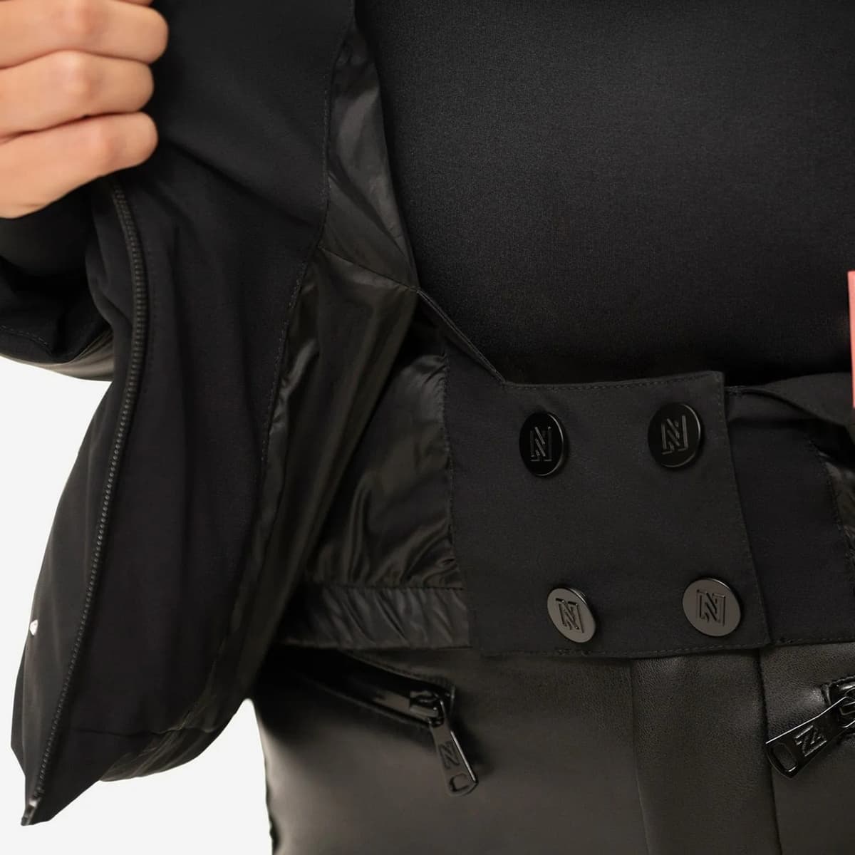 Nikkie Sportswear Gumeko Ski Jas Dames Zwart Xs/34 thumbnail 5