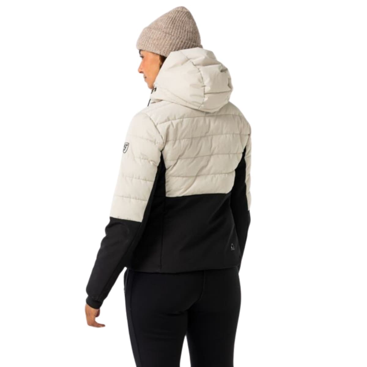 Falcon Riley Ski Jas Dames Zwart Dessin 2xl/44 thumbnail 3