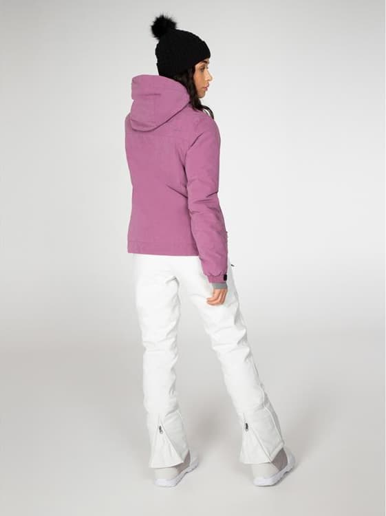 Protest Cleo Snowjacket Ski/snowboard Jas Dames Paars 36/s thumbnail 2