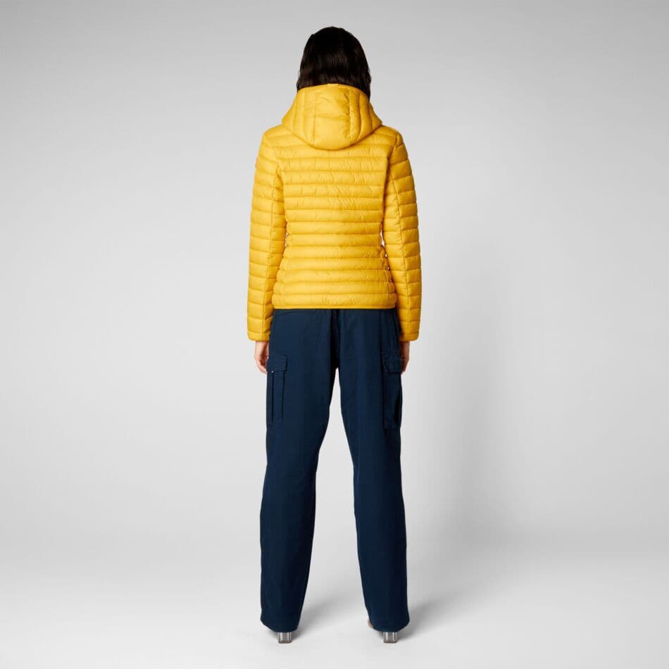 Save The Duck Dizy Tussenjas Dames Geel L/40 thumbnail 4