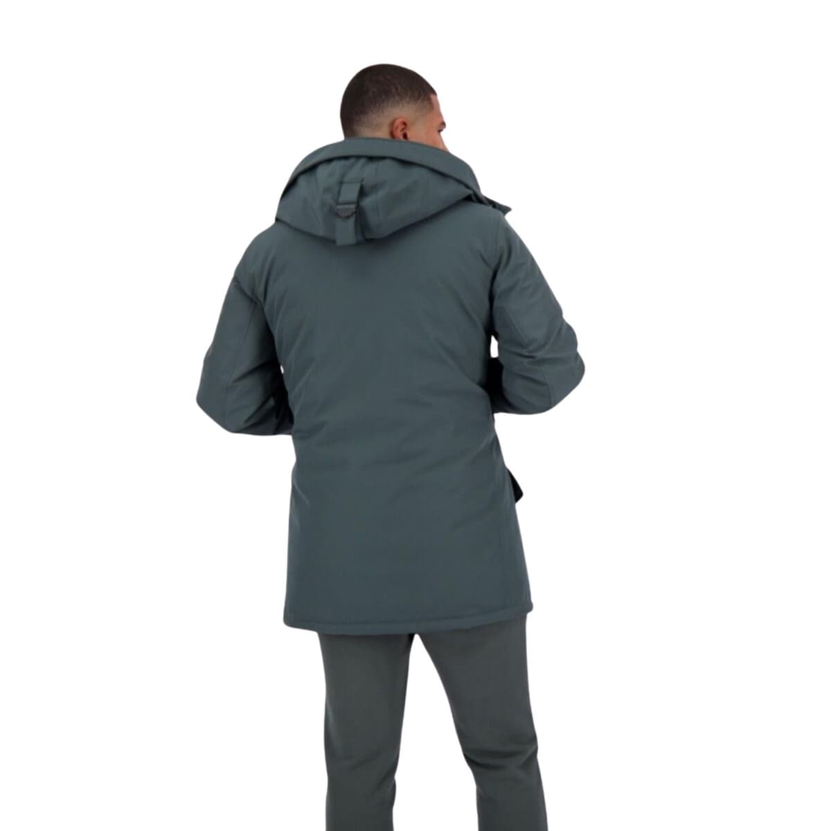 Airforce Snow Casual Winterjas Heren Groen S thumbnail 2