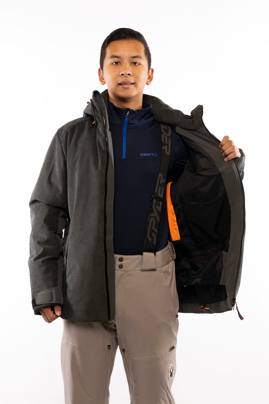 Bogner Hardo2 Ski Jas Heren Grijs S/48 thumbnail 4