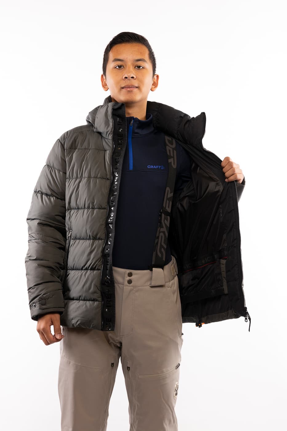 Bogner Luka2 Ski Jas Heren Grijs Xs/46 thumbnail 4