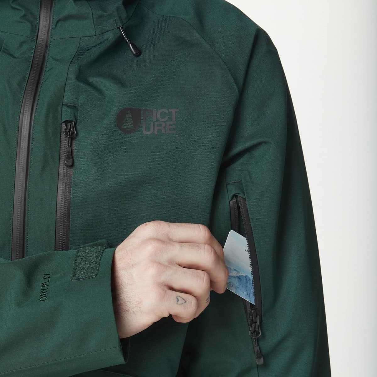 Picture Goods Ski Jas Heren Groen M thumbnail 2