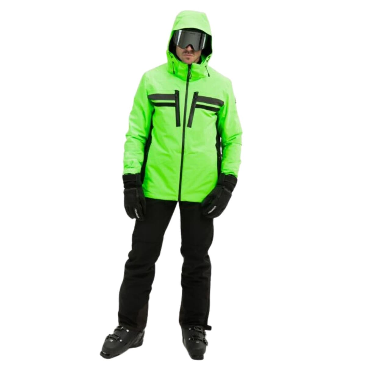 Falcon Braven Ski Jas Heren Groen M thumbnail 5