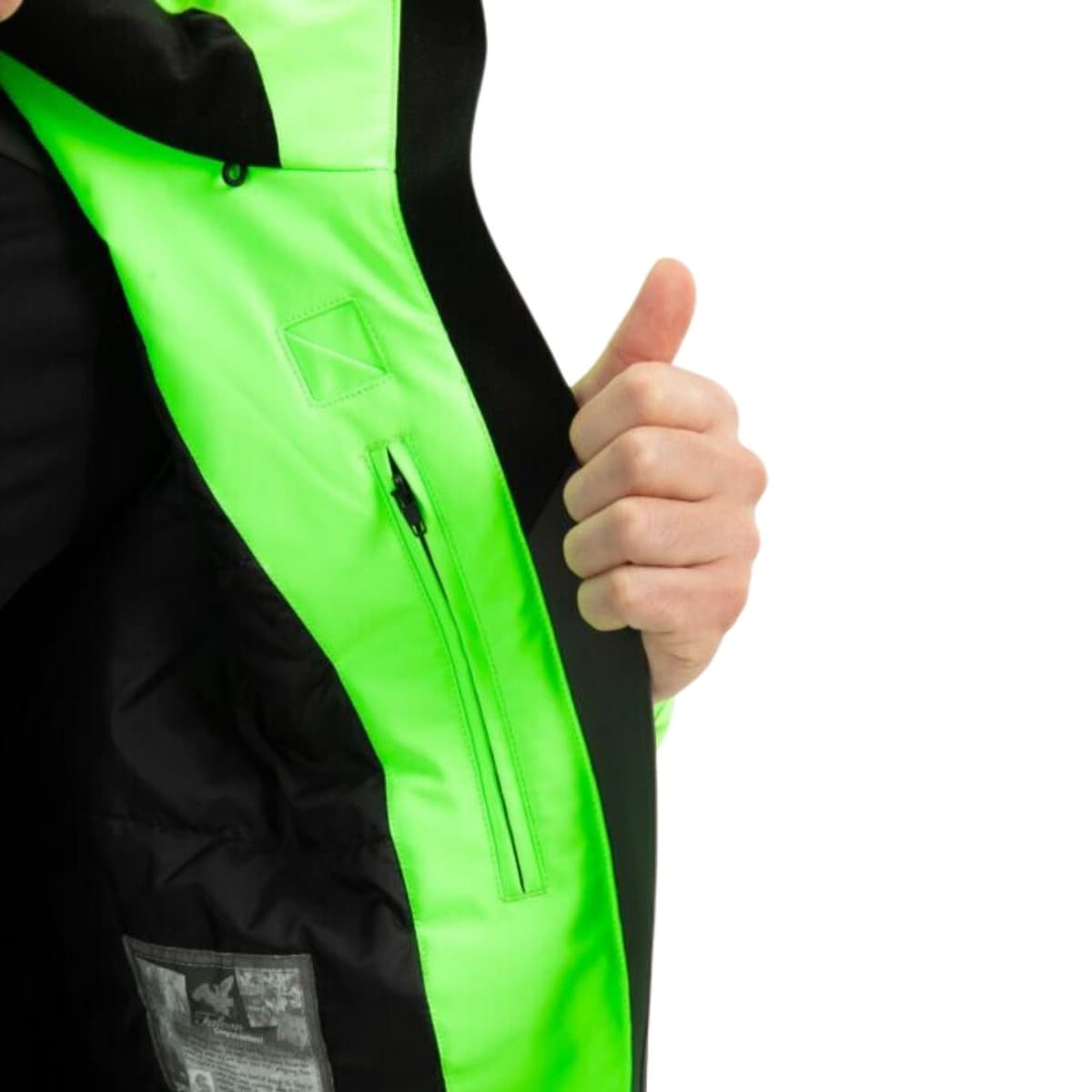 Falcon Braven Ski Jas Heren Groen M thumbnail 4