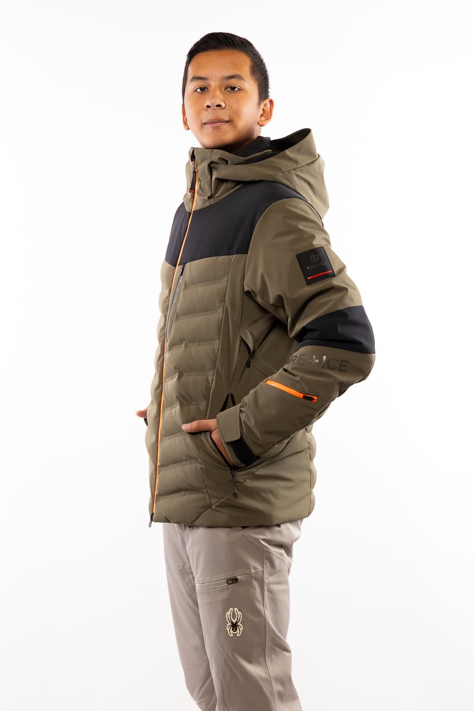 Bogner Radek Ski Jas Heren Donkergroen M/50 thumbnail 3