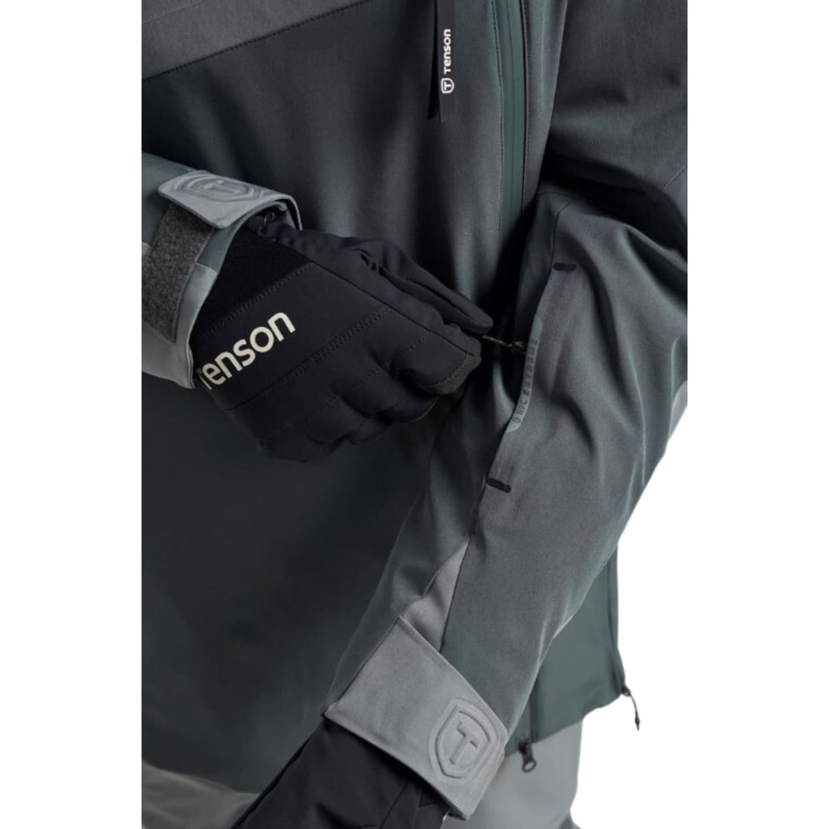 Tenson Aerismo Jackorak Ski Jas Heren Donkergroen L thumbnail 4