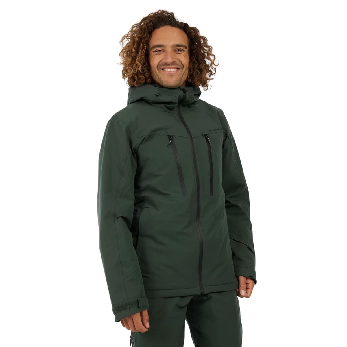 Protest Prttimothy Ski Jas Heren Donkergroen Xl thumbnail 6