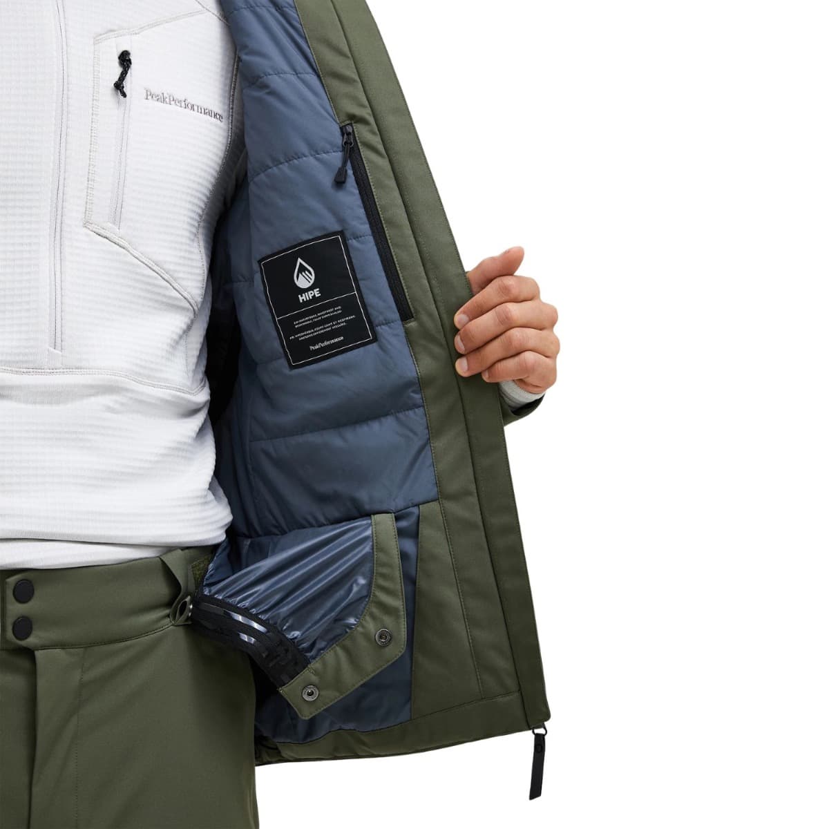 Peak Performance Maroon Insulated Ski Jas Heren Donkergroen 2xl thumbnail 2