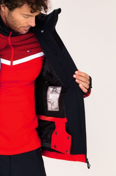 Falcon Rogan Ski Jas Heren Oranje 2xl thumbnail 5