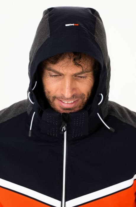 Falcon Rogan Ski Jas Heren Oranje 2xl thumbnail 2