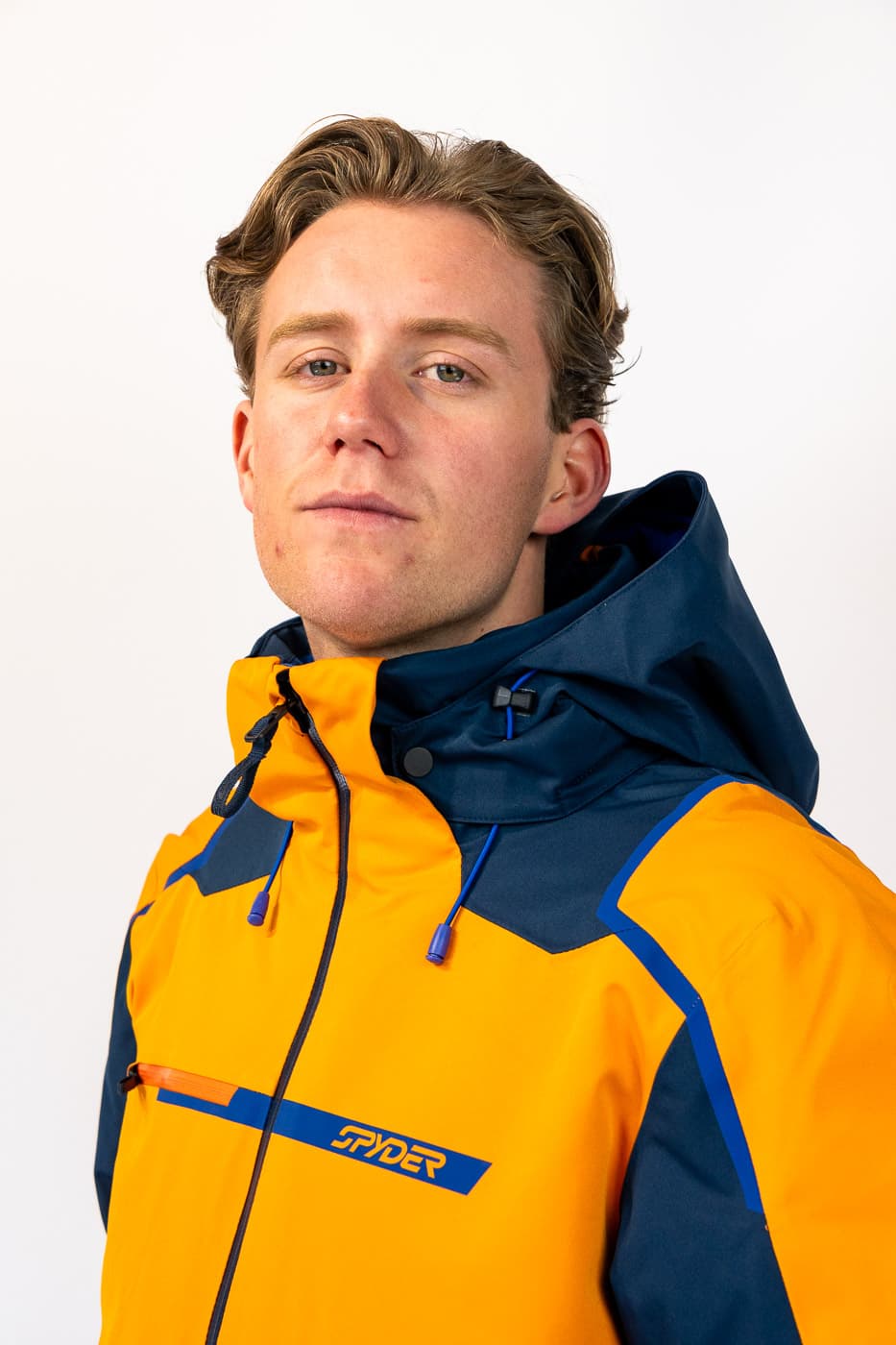 Spyder Titan Ski Jas Heren Oranje Xl thumbnail 2