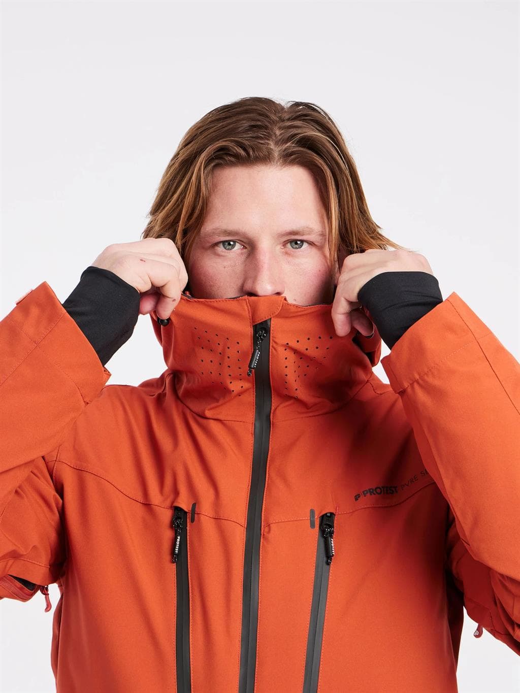 Protest Prttimo 23 Ski Jas Heren Oranje S thumbnail 2