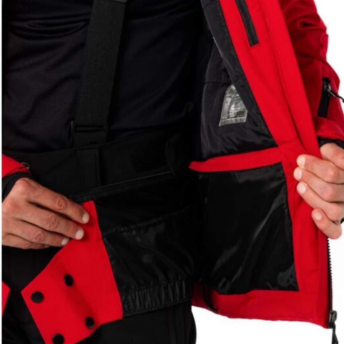 Falcon Boris Ski Jas Heren Rood Xl thumbnail 5