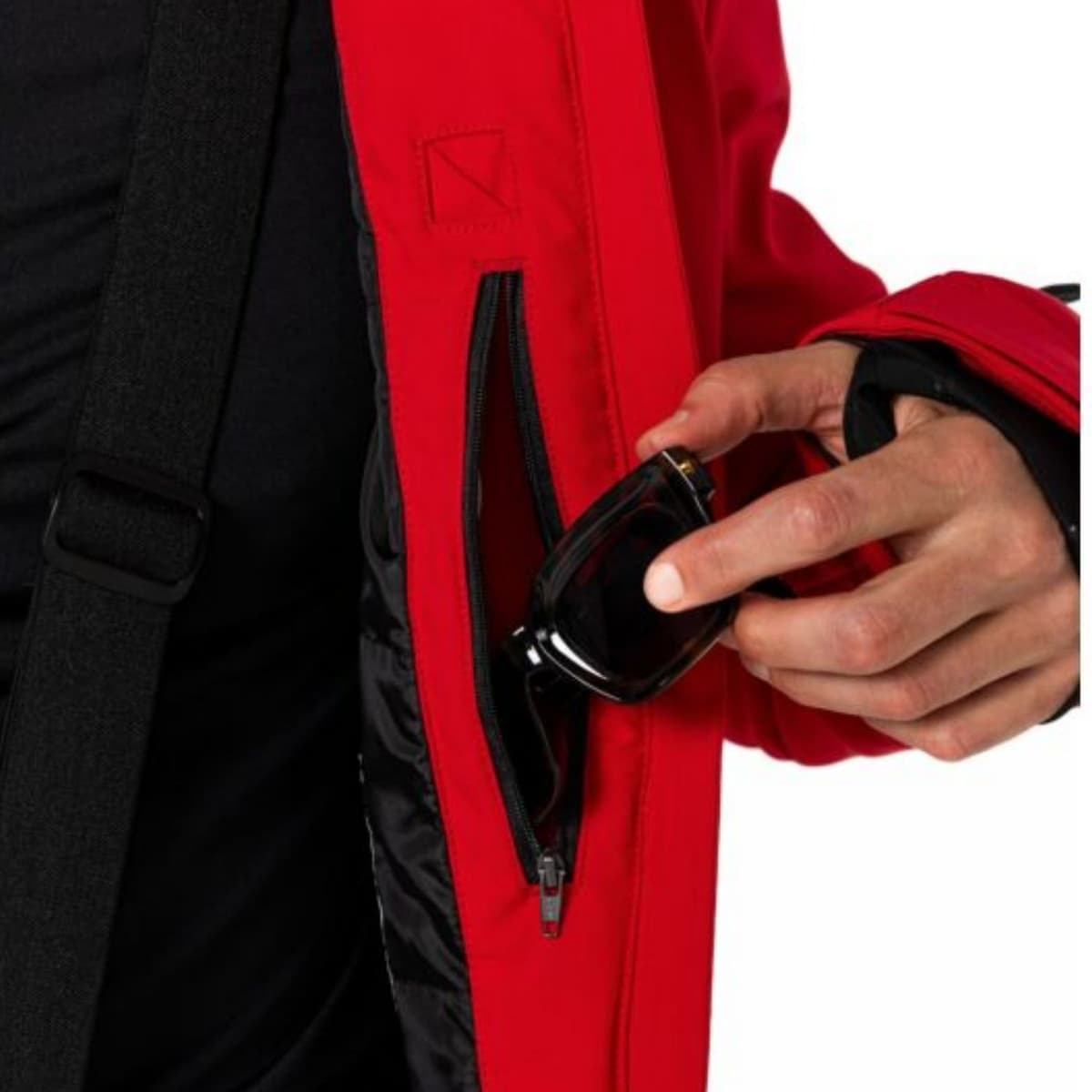 Falcon Boris Ski Jas Heren Rood Xl thumbnail 3