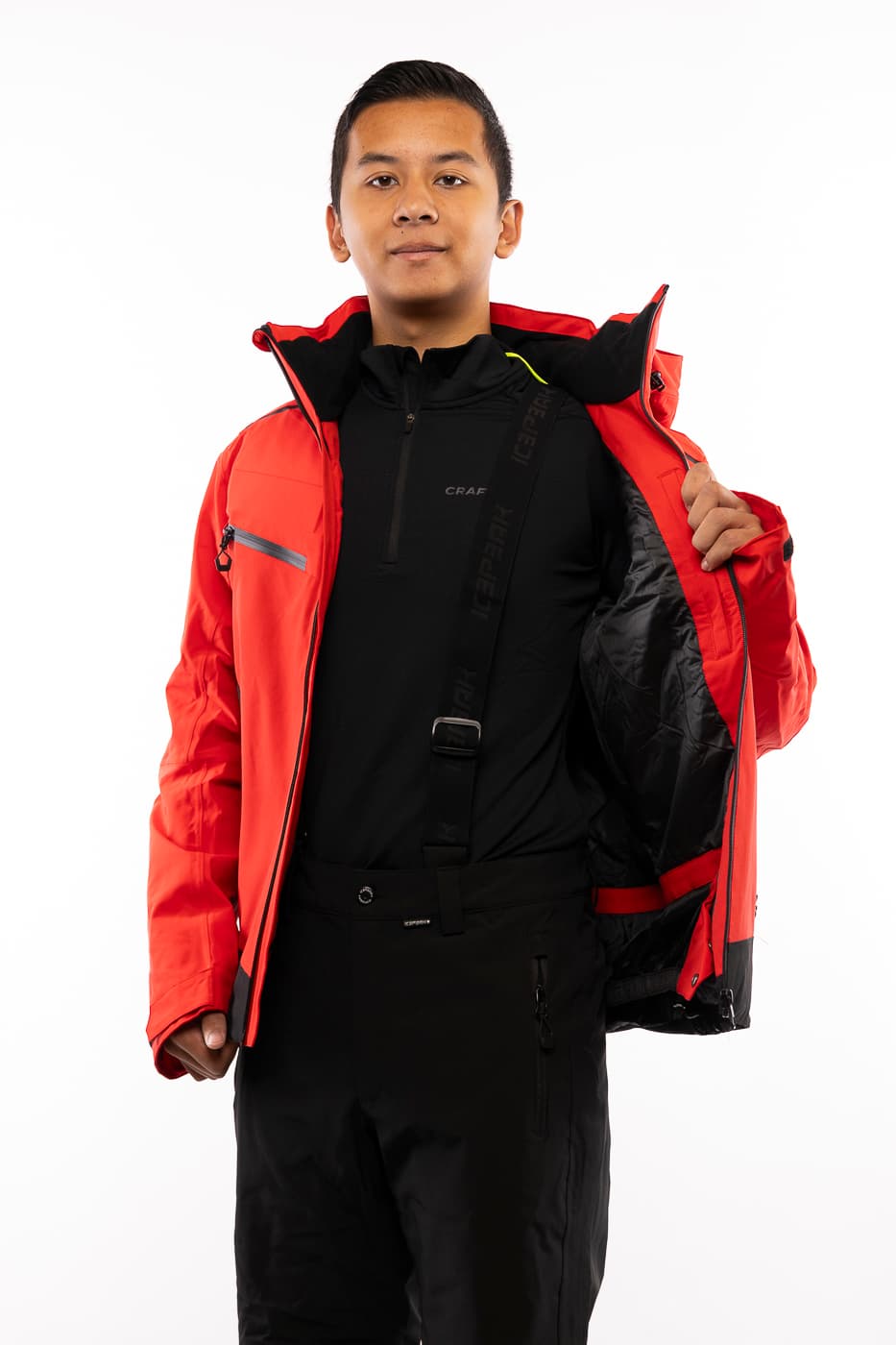 Ice Peak Farwell Ski Jas Heren Rood 3xl/58 thumbnail 4