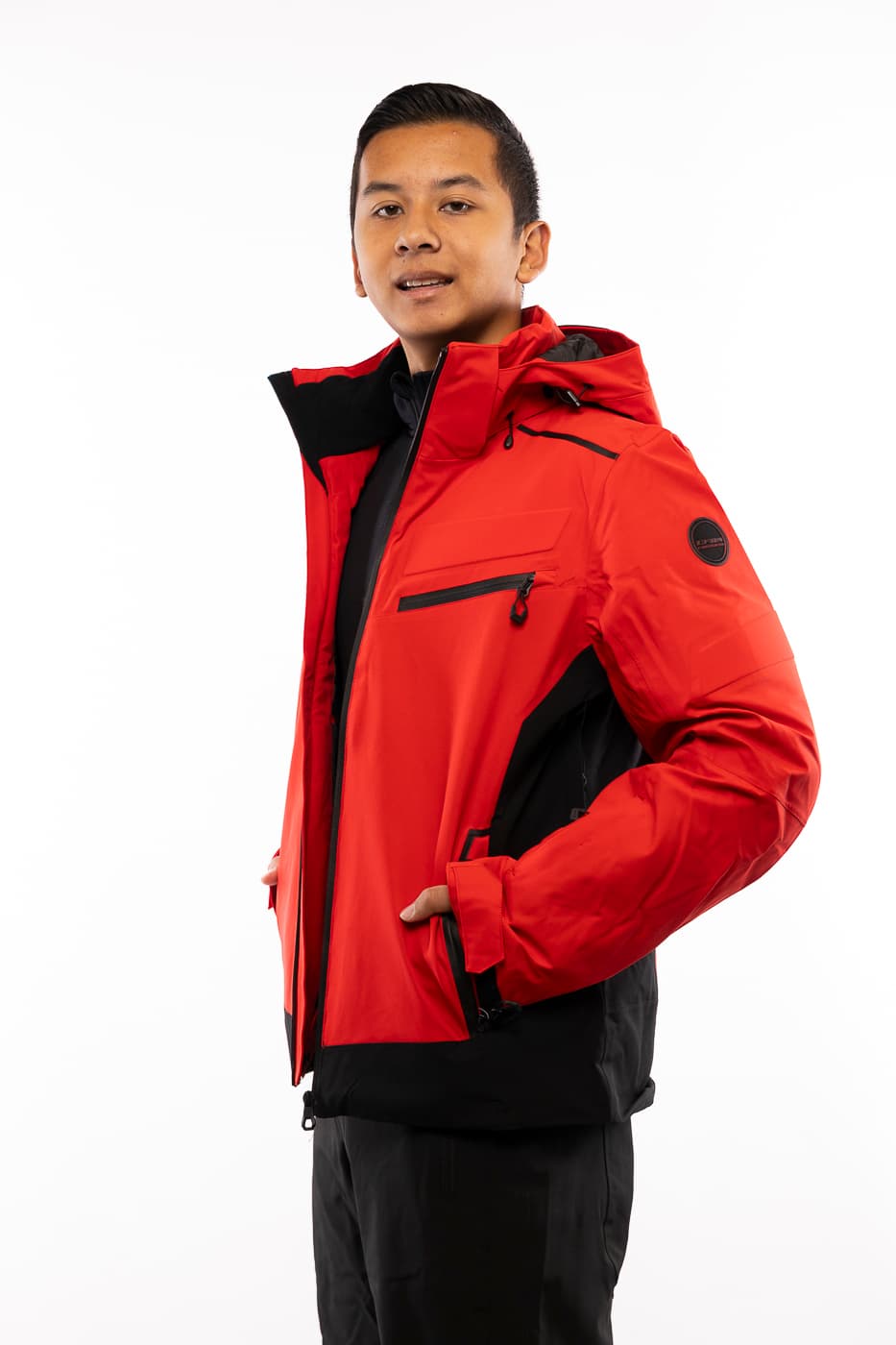 Ice Peak Farwell Ski Jas Heren Rood 3xl/58 thumbnail 3