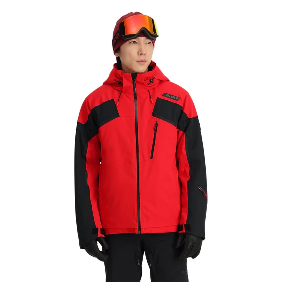 Spyder Leader Ski Jas Heren Rood L