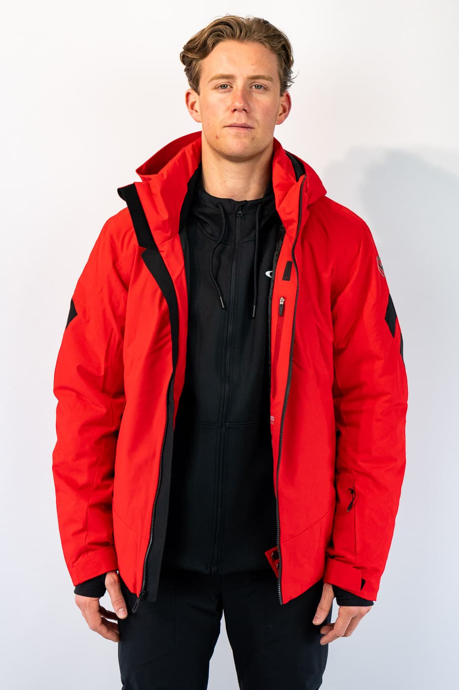 Rossignol Extra Warm + Prima Loft Ski Jas Heren Rood S thumbnail 5