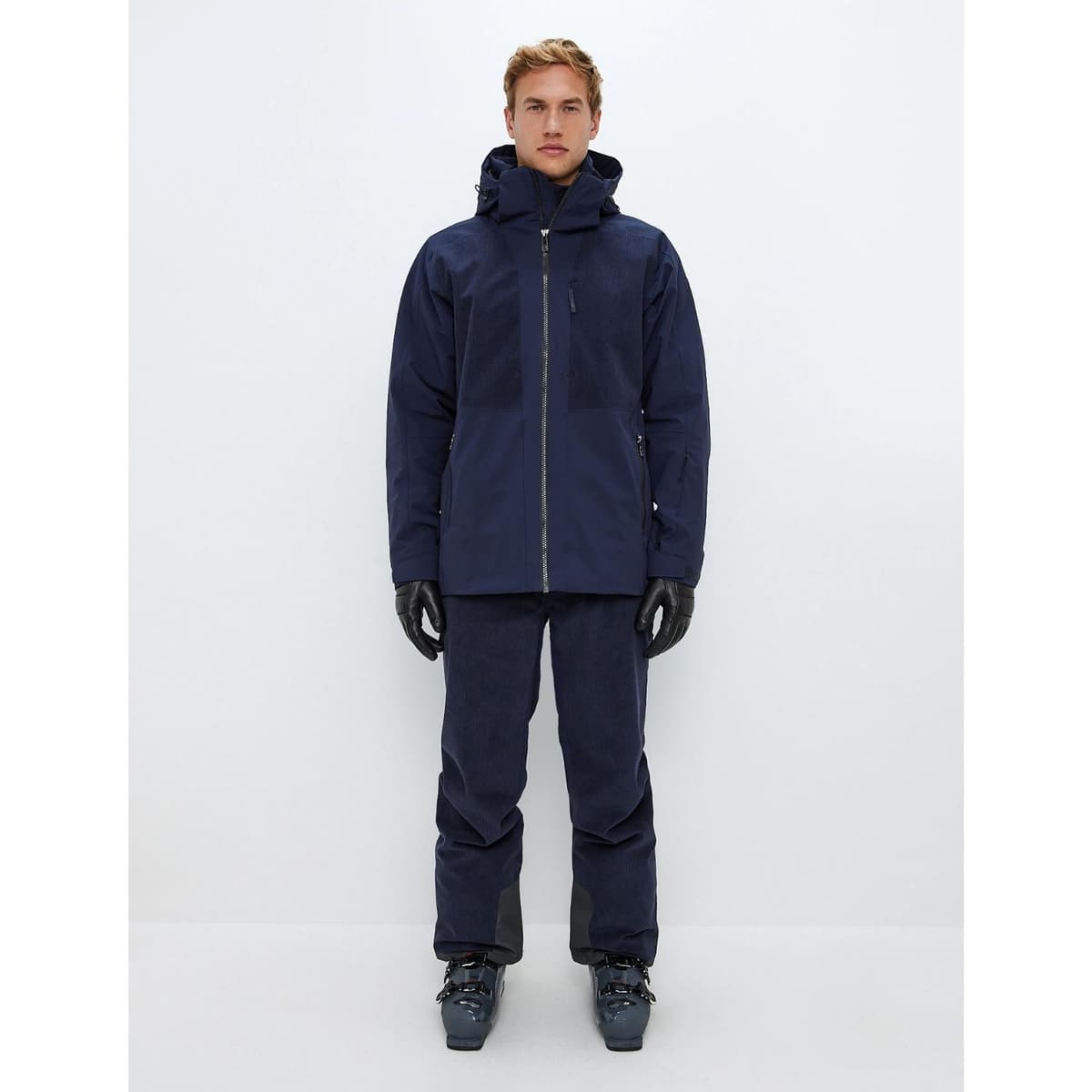 Altitude 8848 Andrew Cord Ski Jas Heren Donkerblauw M thumbnail 3