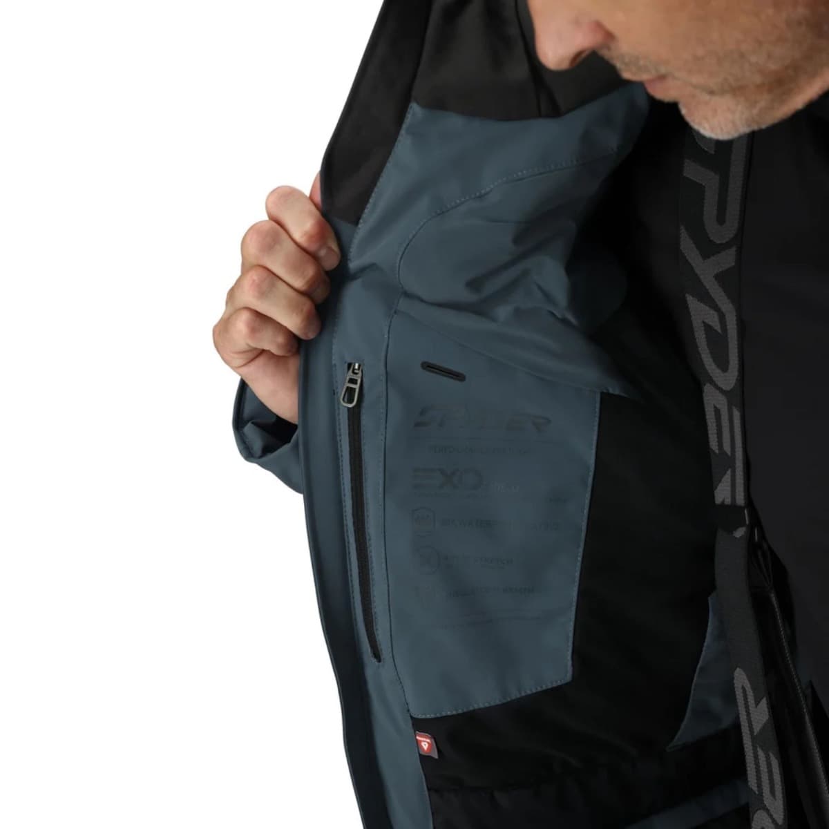 Spyder Vanqysh Ski Jas Heren Donkerblauw L thumbnail 2