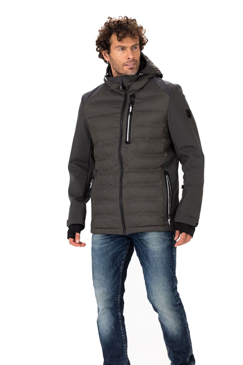 Falcon Perrin Ski Jas Heren Zwart 3xl