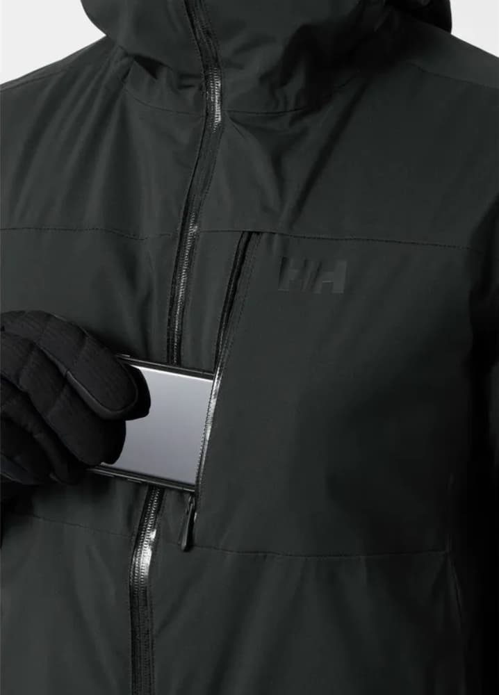 Helly Hansen Gravity Ski Jas Heren Zwart 2xl thumbnail 3