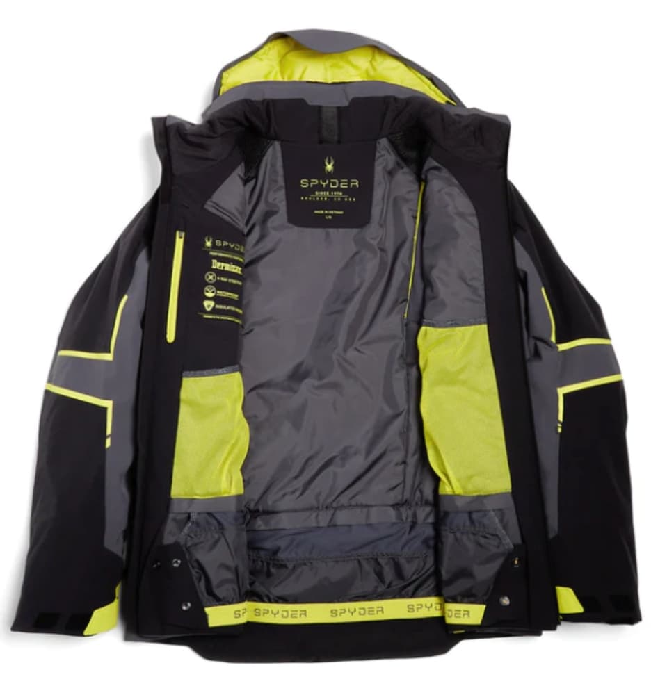 Spyder Titan Ski Jas Heren Zwart M thumbnail 2