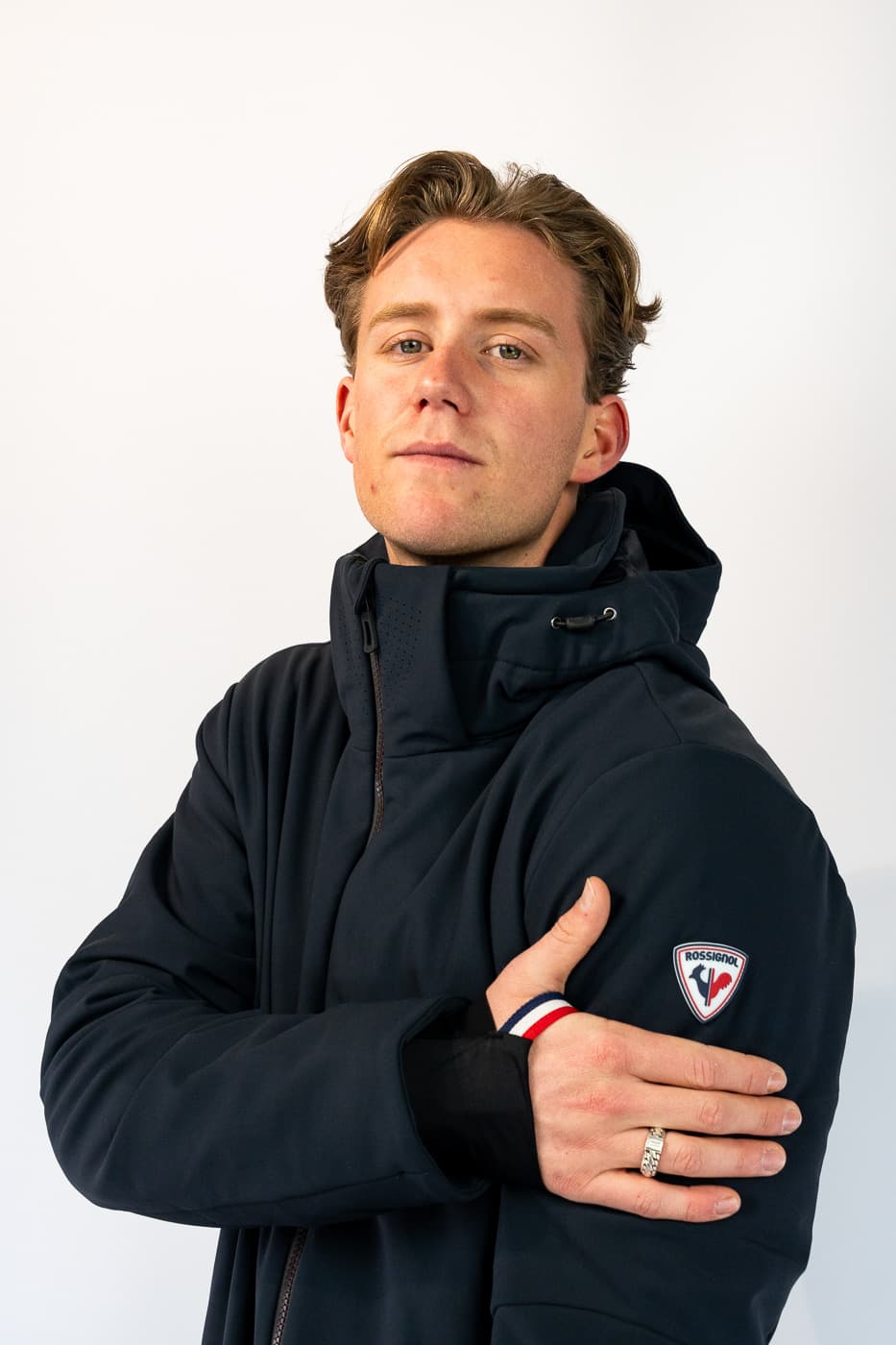 Rossignol Merino Wol En Dons Ski Jas Heren Zwart L thumbnail 2