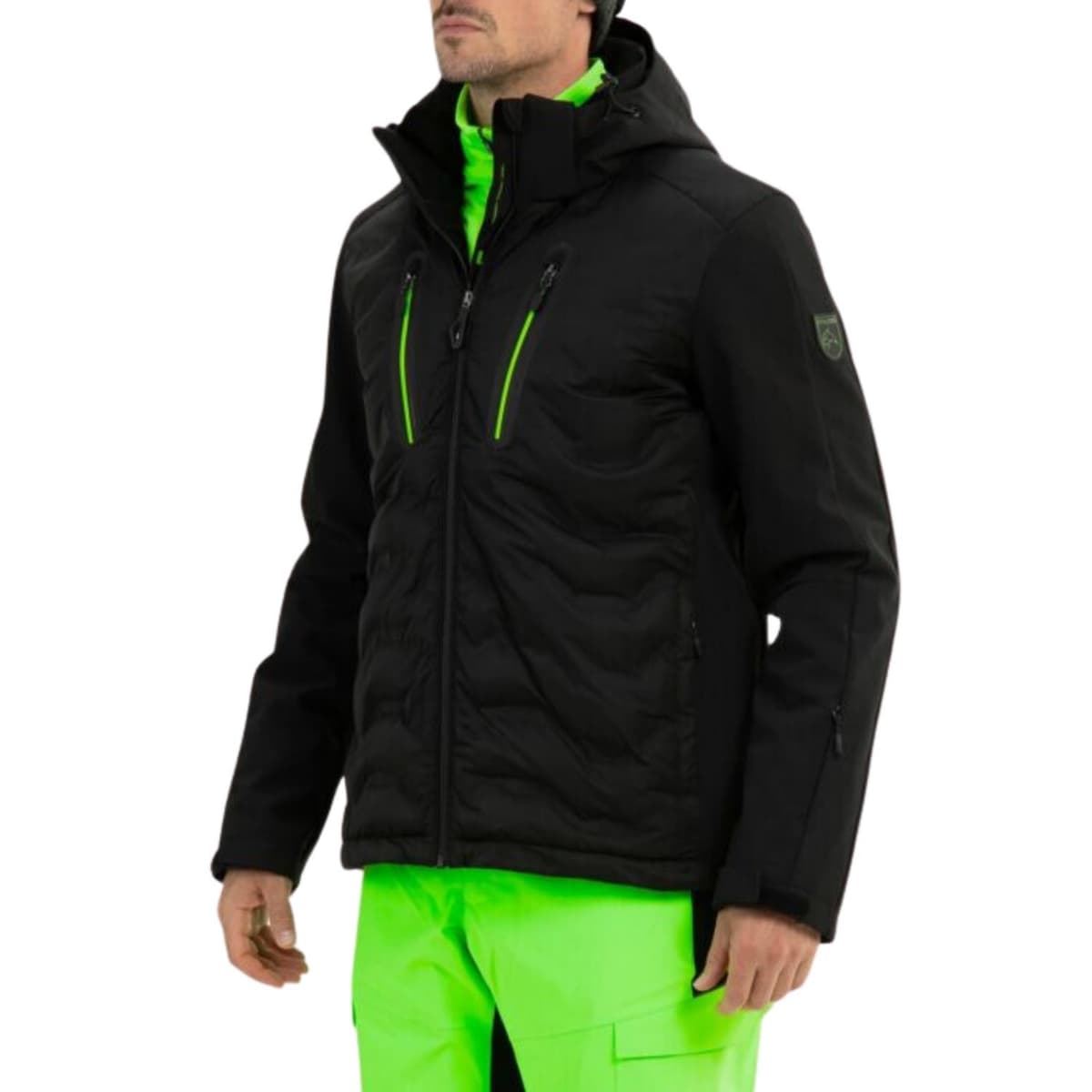 Falcon Brian Ski Jas Heren Zwart 3xl