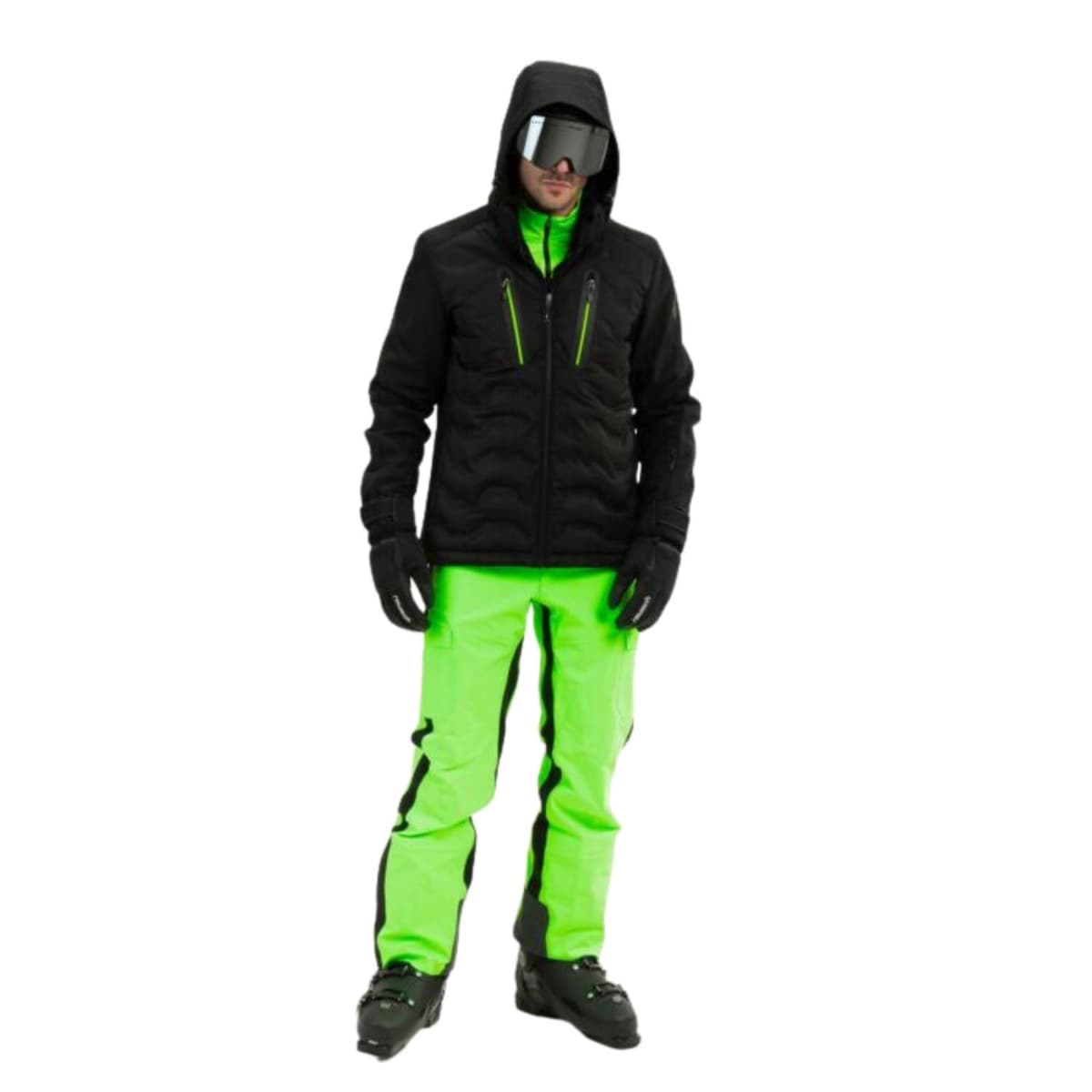 Falcon Brian Ski Jas Heren Zwart 3xl thumbnail 5