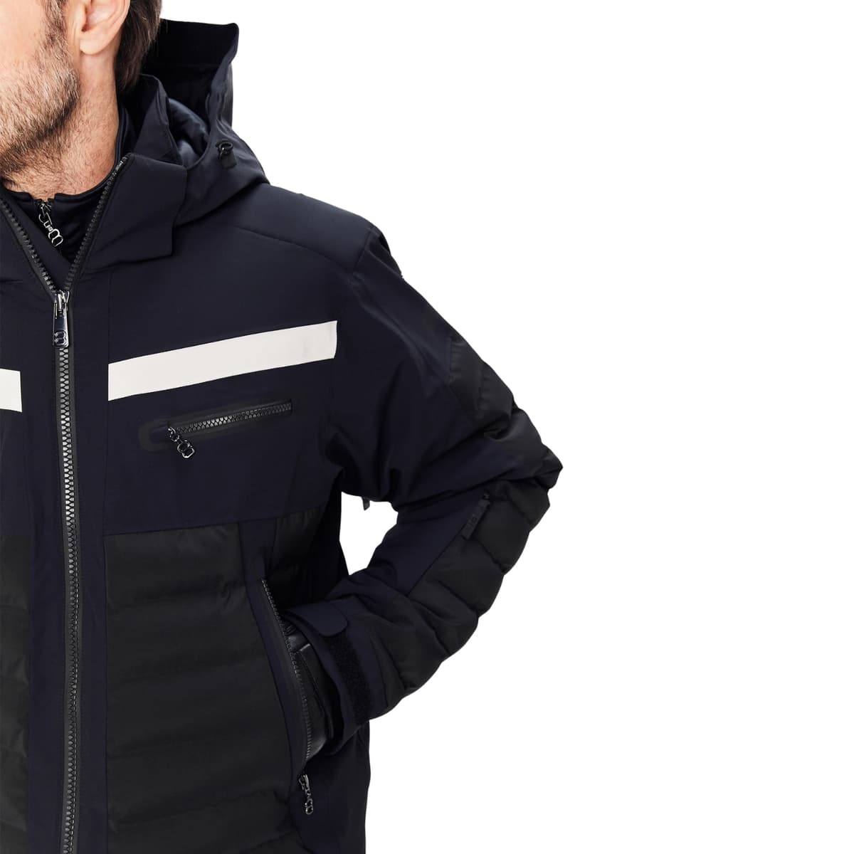 Altitude 8848 Orson Ski Jas Heren Zwart Xl thumbnail 4