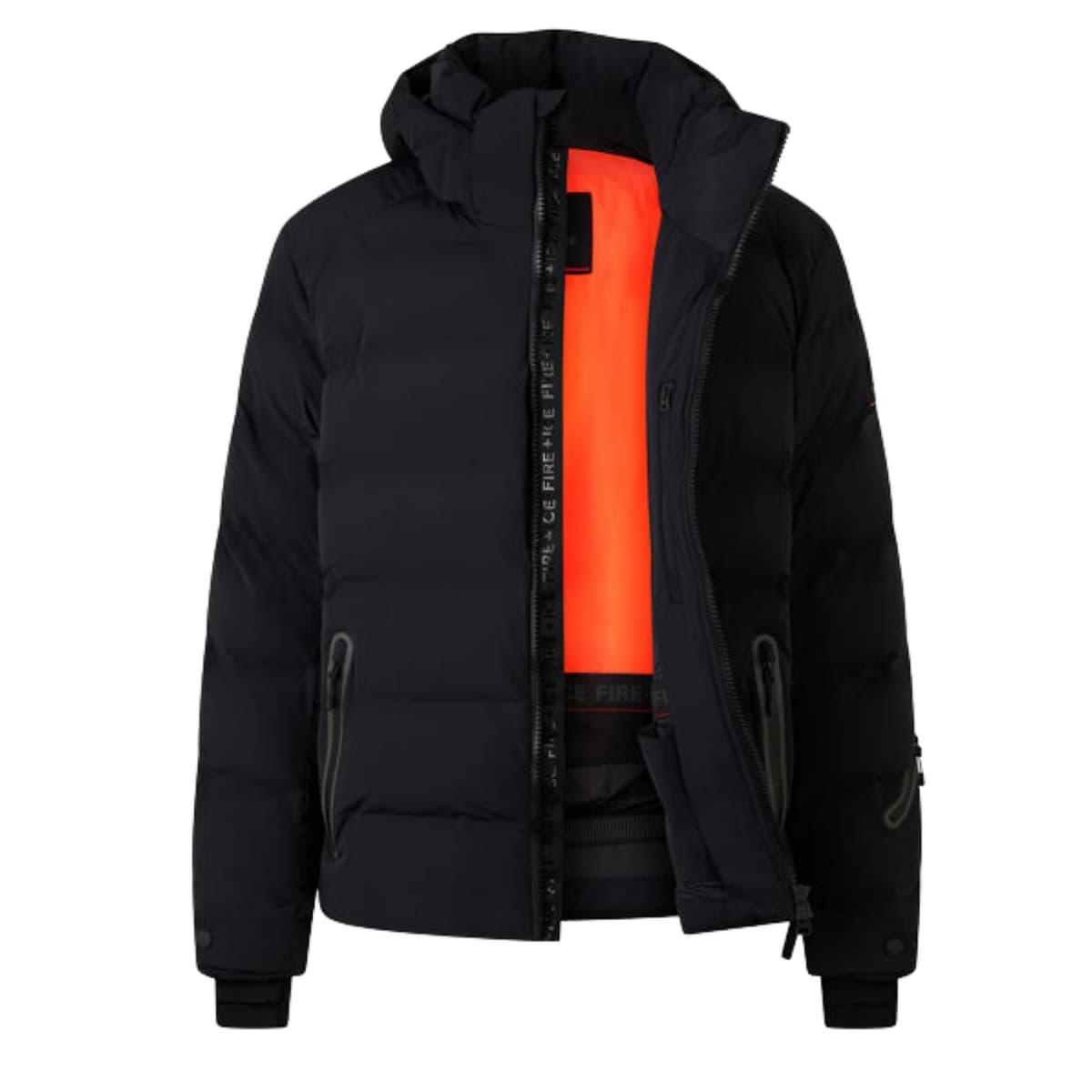 Bogner Tec-luka Ski Jas Heren Zwart L/52 thumbnail 3
