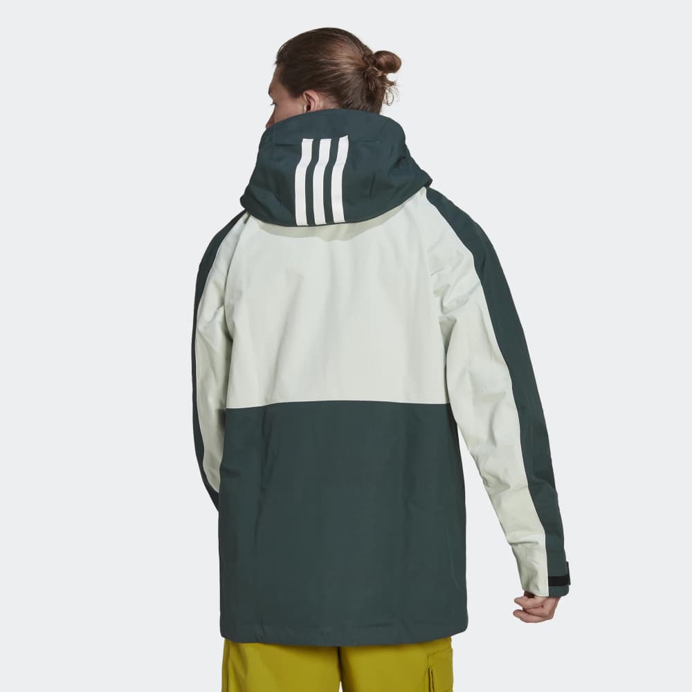 Adidas 3l Ski/snowboardjas Heren Groen Dessin Xl thumbnail 5