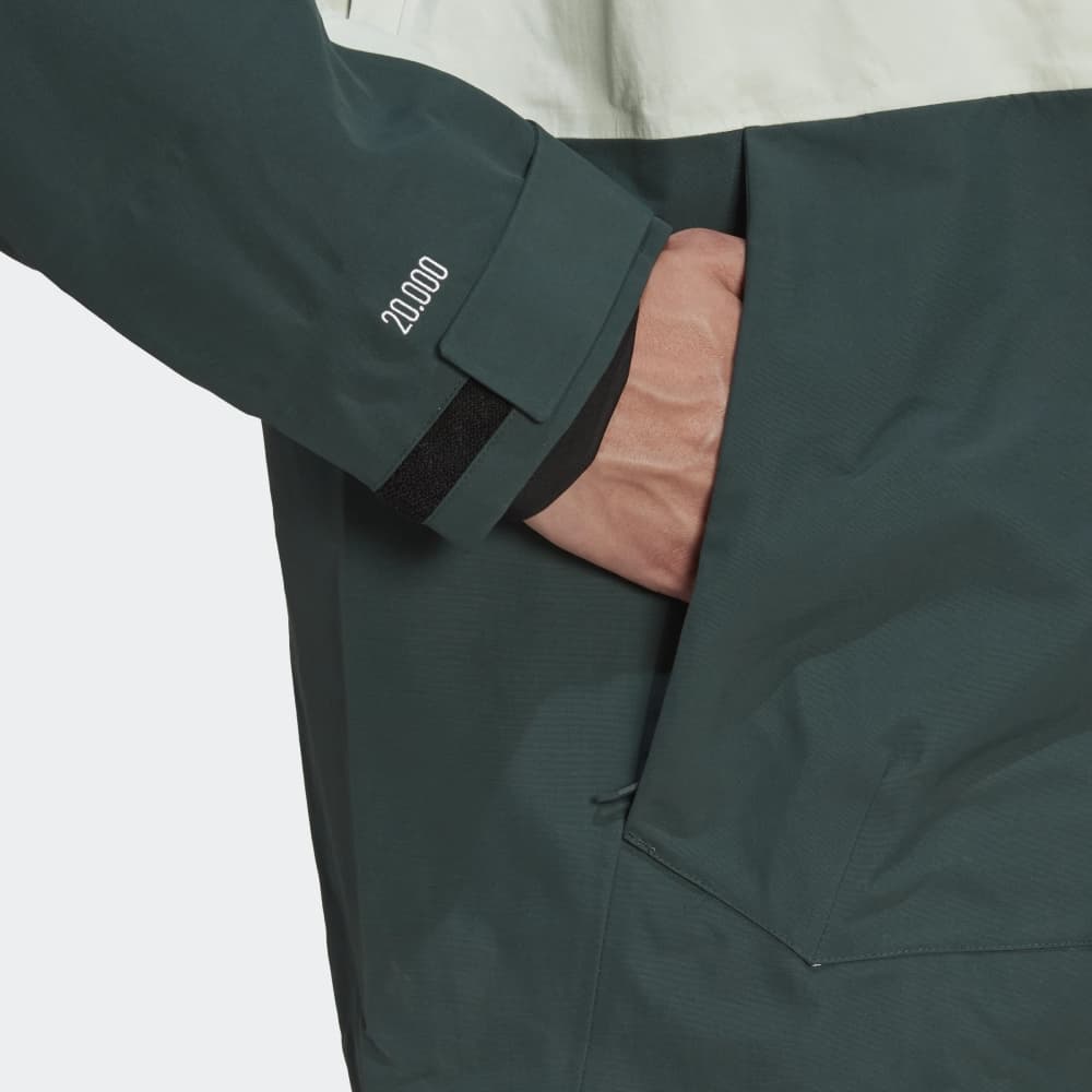 Adidas 3l Ski/snowboardjas Heren Groen Dessin Xl thumbnail 3